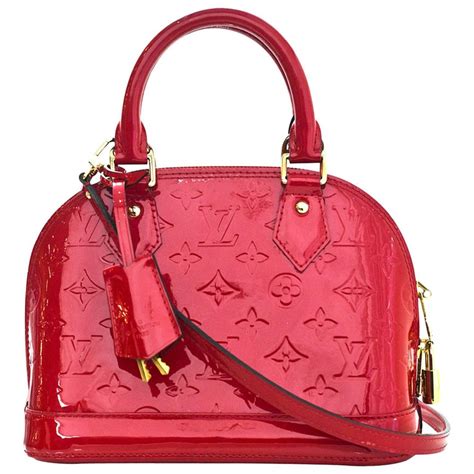 louis vuitton vernis pouch|louis vuitton shiny leather bag.